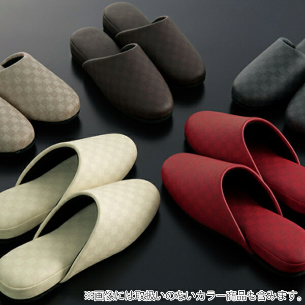 スリッパ FeelFoot チェッカー L （ ルームシューズ ルームスリッパ 室内 メンズ ...