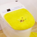 トイレフタカバー となりのトトロ 花のバス停 トイレふたカバー ( ネコバス ふたカバー トイレ 蓋 カバー 洗える 洗濯可 フタ 吸着 洗濯OK U型 O型 ...