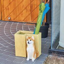 傘立て 屋外兼用 DOG ( 送料無料 アンブレラスタンド 傘立 おしゃれ 8本 収納可能 屋外 屋内 犬 傘置き かさ立て 傘スタンド 傘 立て 外 いぬ デザイン 玄関 柴犬 オーナメント 玄関収納 インテリア かさたて コンパクト ) 【39ショップ】