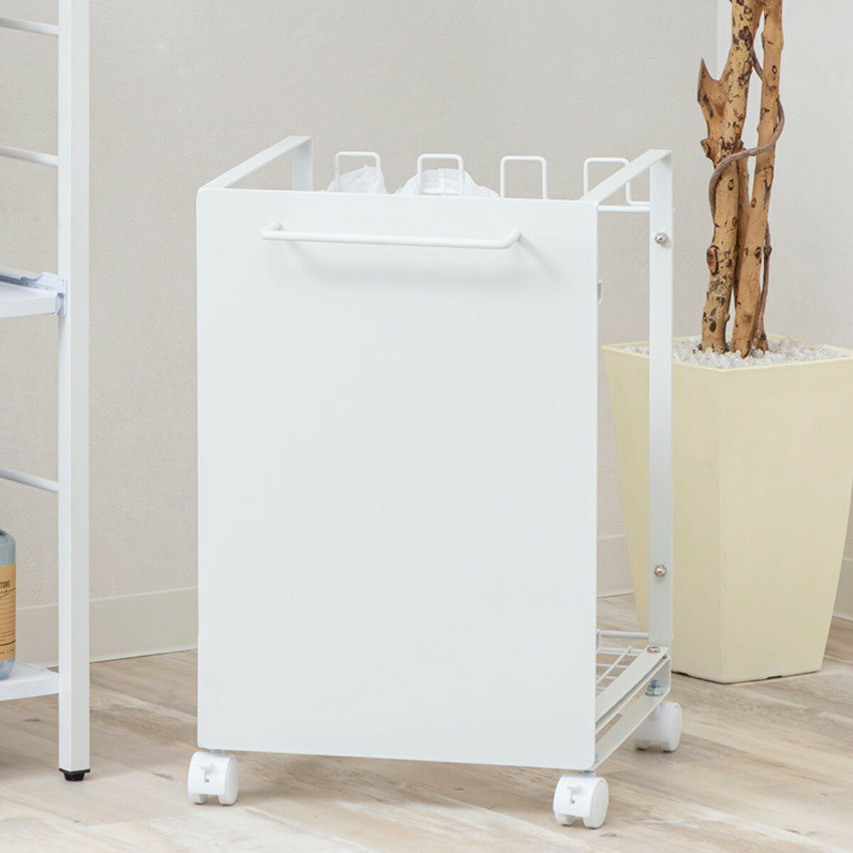 ゴミ箱分別ダストボックスワゴン幅3...