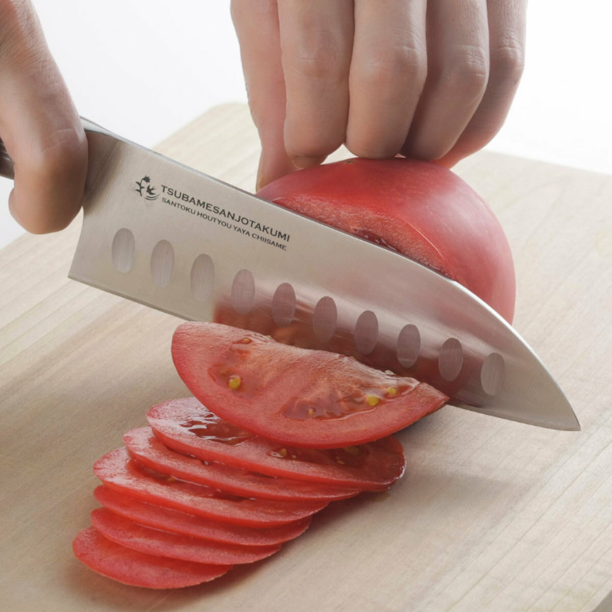 Seki High-Carbon Steel 150mm Santoku (All-Purpose Knife) | Japanese Kitchen Knife – view 3