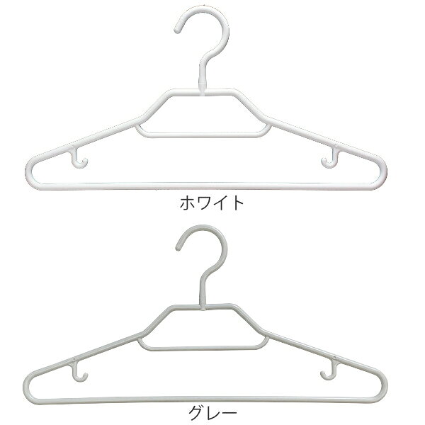 ハンガー シャツ モノクローゼット シャツハンガー 5本組 （ 衣類ハンガー セット ...