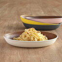プレート オーバル 25.5cm 木目調 isso ecco 同色5枚セット ( 食洗機対応 電子レンジ対応 中皿 お皿 パスタ皿 カレー皿 防汚性 撥水性 軽...