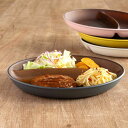 ランチプレート 24cm 木目調 isso ecco 同色5枚セット ( 食洗機対応 電子レンジ対応 中皿 お皿 仕切り皿 ランチ皿 防汚性 撥水性 軽い 割れ...