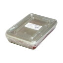 フードケース 赤底9号 10個入 ( プラスチック容器 パック 容器 使い捨て 弁当箱 角型 日本製 使い捨てパック プラ容器 クリア お弁当箱 ランチボックス 蓋付き 蓋 ふた 10枚 10個 )【39ショップ】