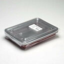 フードパック 赤底 10号 10個入 ( プラスチック容器 パック 容器 使い捨て 弁当箱 角型 ランチボックス お弁当箱 蓋付き 蓋 ふた 10枚 10個 ふた付き 日本製 )【39ショップ】