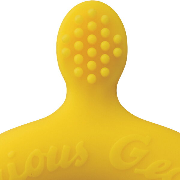 ベビー 歯ブラシ おさるのジョージ 乳歯用 シリコーン （ 乳歯用歯ブラシ 赤ちゃん用歯ブラシ ベビー歯ブラシ はぶらし ハブラシ 歯磨き ジョージ 電子レンジ対応 煮沸消毒対応 液体消毒対応 シリコン ループ型 赤ちゃん ） 【39ショップ】