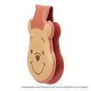 ダイカットマグネットクリップ くまのプーさん クリップ ( マグネット 文房具 文具 ステーショナリー メモクリップ 書類 メモ 掲示 展示 かわいい キャラク...