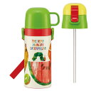 水筒 400ml 350ml 子供用2Wayボトル はらぺこあおむし ( 保温 保冷 ワンタッチ コップ飲み ストローボトル ステンレスボトル 2way 子供 ...