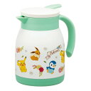 卓上ポット 600ml ポケットモンスター アンティーク ステンレス ( 魔法瓶 保温ポット 保冷ポット 保温 保冷 卓上 コーヒー 珈琲 お茶 紅茶 真空二層構造 ワンタッチ式 片手 広口 キャラクター ポケモン ) 【39ショップ】