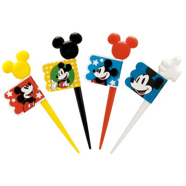 キャラクター ランチピックス ミッキーマウス 12本入 ( 簡単キャラ弁 お弁当グッズ 子供 ミッキー ) 【5000円以上送料無料】