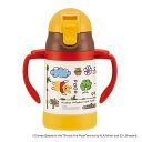 ストローマグ ステンレス製 くまのプーさん スケッチ 240ml ベビー用 キャラクター ( ベビーマグ プーさん 赤ちゃん マグ ステンレス 保冷 持ち手付き...