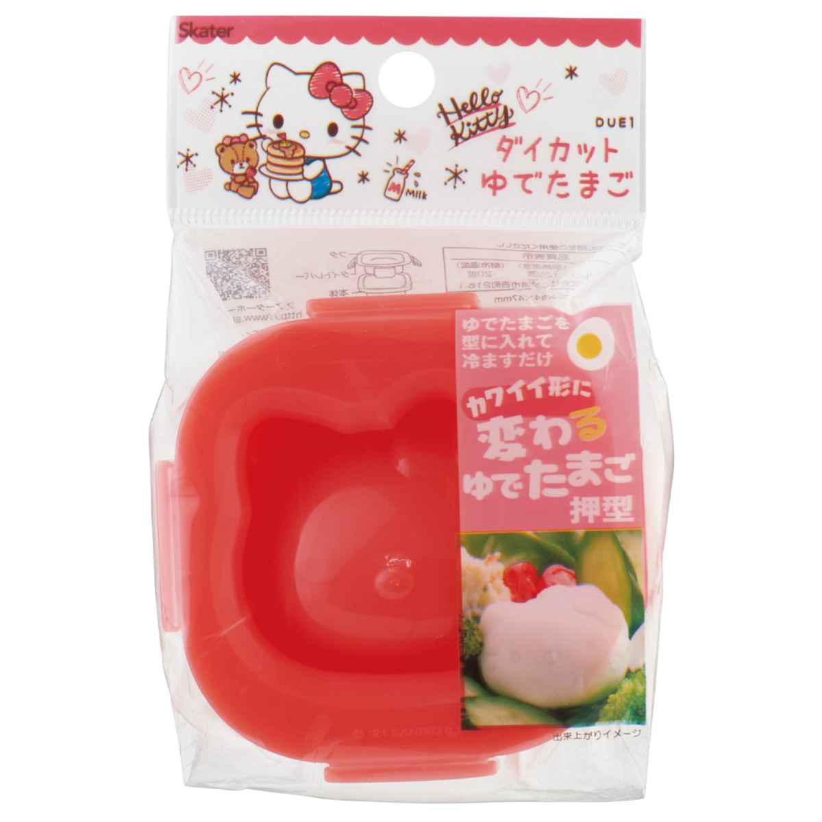 ダイカットゆでたまご キティ おやつタイム （ ハローキティ ゆで卵 押し型 押型 型 デコ弁 子供 お弁当 弁当 保育園 幼稚園 ゆで玉子 ゆでたまご 簡単 キッズ ） 【39ショップ】のサムネイル
