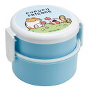 お弁当箱 抗菌丸型ランチボックス 2段 500ml 星のカービィ ( カービィ 抗菌 弁当箱 ランチボックス 二段 丸 レンジ対応 食洗機対応 お弁当 弁当 フ...