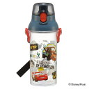 水筒 480ml 食洗機対応プラクリアボトル カーズ24 ( カーズ 食洗機対応 直飲み プラボトル プラスチック ワンプッシュ ボトル 軽量 日本製 キッズ ...
