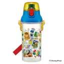 水筒 480ml 食洗機対応プラクリアボトル トイストーリー24 ( トイストーリー 食洗機対応 直飲み プラボトル プラスチック ワンプッシュ ボトル 軽量 ...