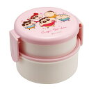 弁当箱 2段 500ml 抗菌丸型ランチボックス クレヨンしんちゃん24 ( クレヨンしんちゃん 食洗機対応 抗菌 丸型 ランチボックス レンジ対応 二段 日本...