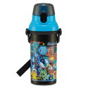 水筒 480ml 抗菌直飲プラボトル ポケモン24 ( ポケモン 子供用 抗菌 プラスチック製 ダイレクトボトル 直飲み ワンタッチ 日本製 抗菌加工 AG 銀 ショルダーベルト付き 広口 軽量 ボトル ワンプッシュ )【39ショップ】