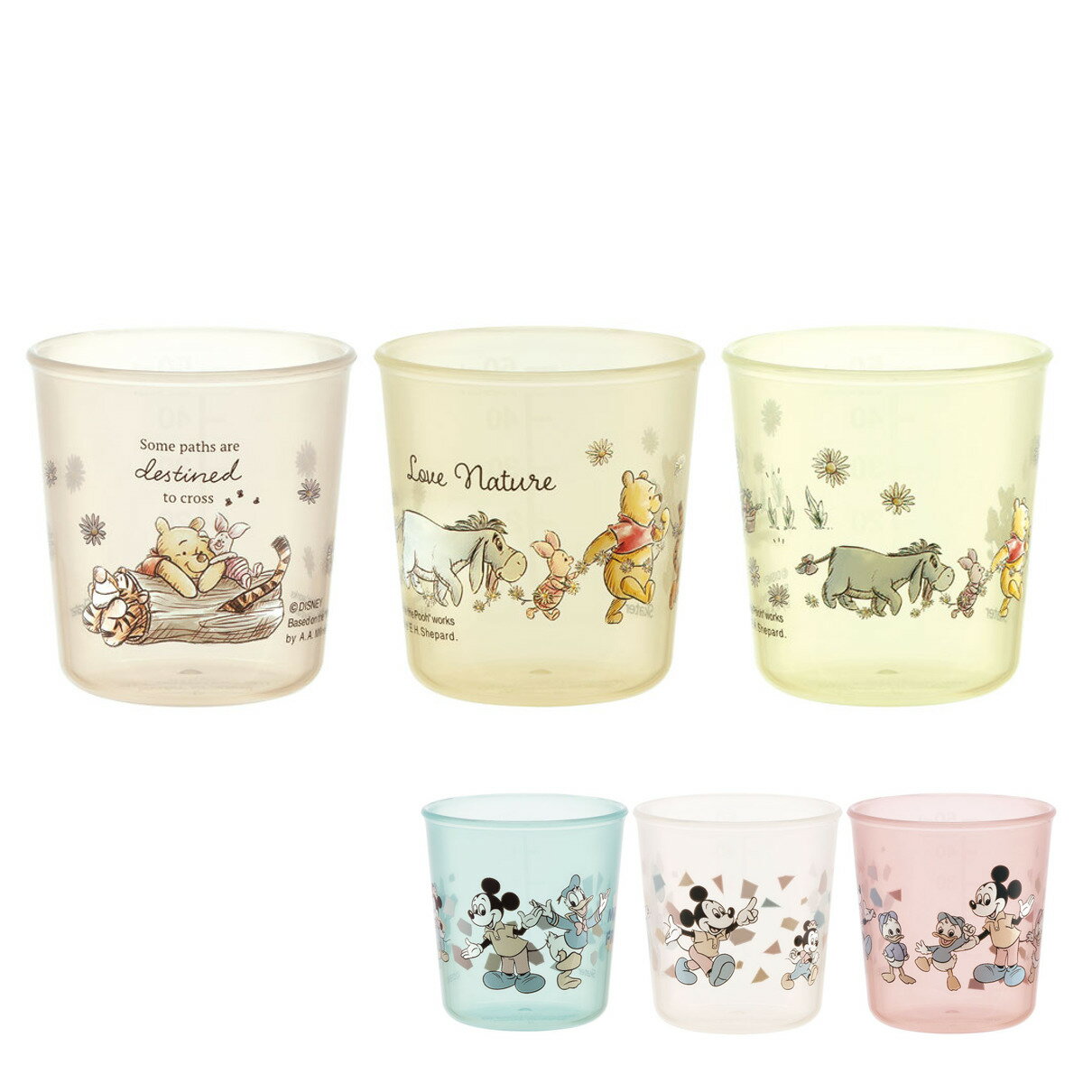コップ ベビー 抗菌ベビーコップ3点セット 60ml ( Disney くまのプーさん ミッキーマウス ベビーコップ 3個セット 抗菌 赤ちゃん キャラクター ...