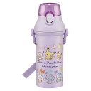 水筒 480ml 抗菌直飲プラボトル ポケピース24 ( ポケモン 子供用 抗菌 プラスチック製 ダイレクトボトル 直飲み ワンタッチ 日本製 抗菌加工 AG ...
