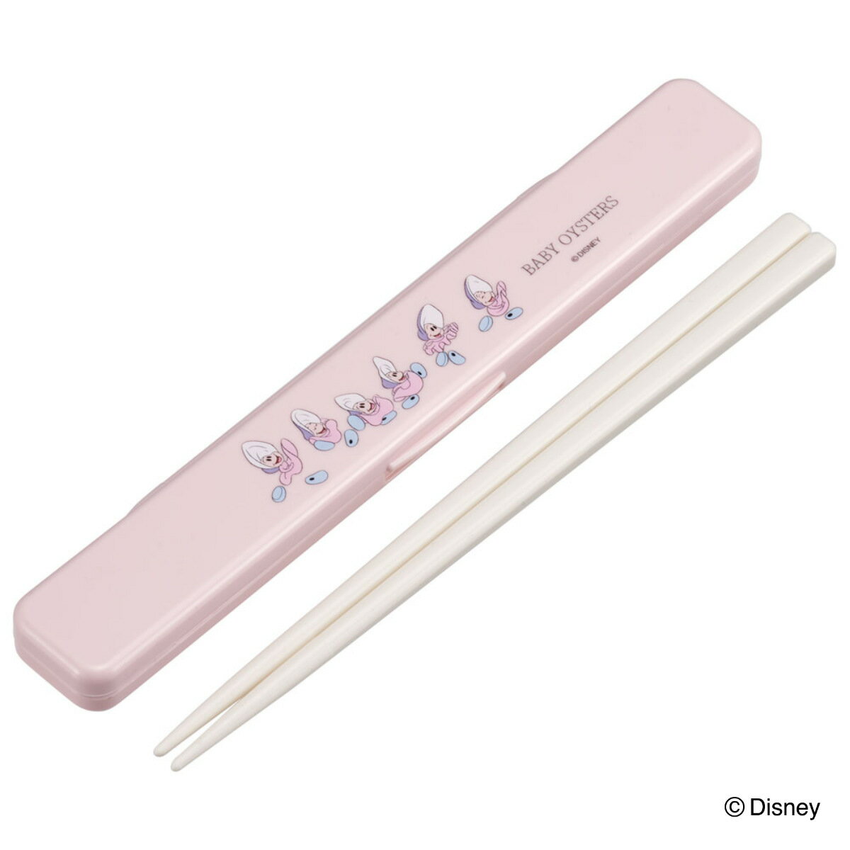 箸箱セット 抗菌音の鳴らない箸箱セット ヤングオイスター ( ディズニー 箸 お箸 箸箱 セット 抗菌 食洗機対応 大人用 日本製 食洗器OK 音が鳴らない カ...