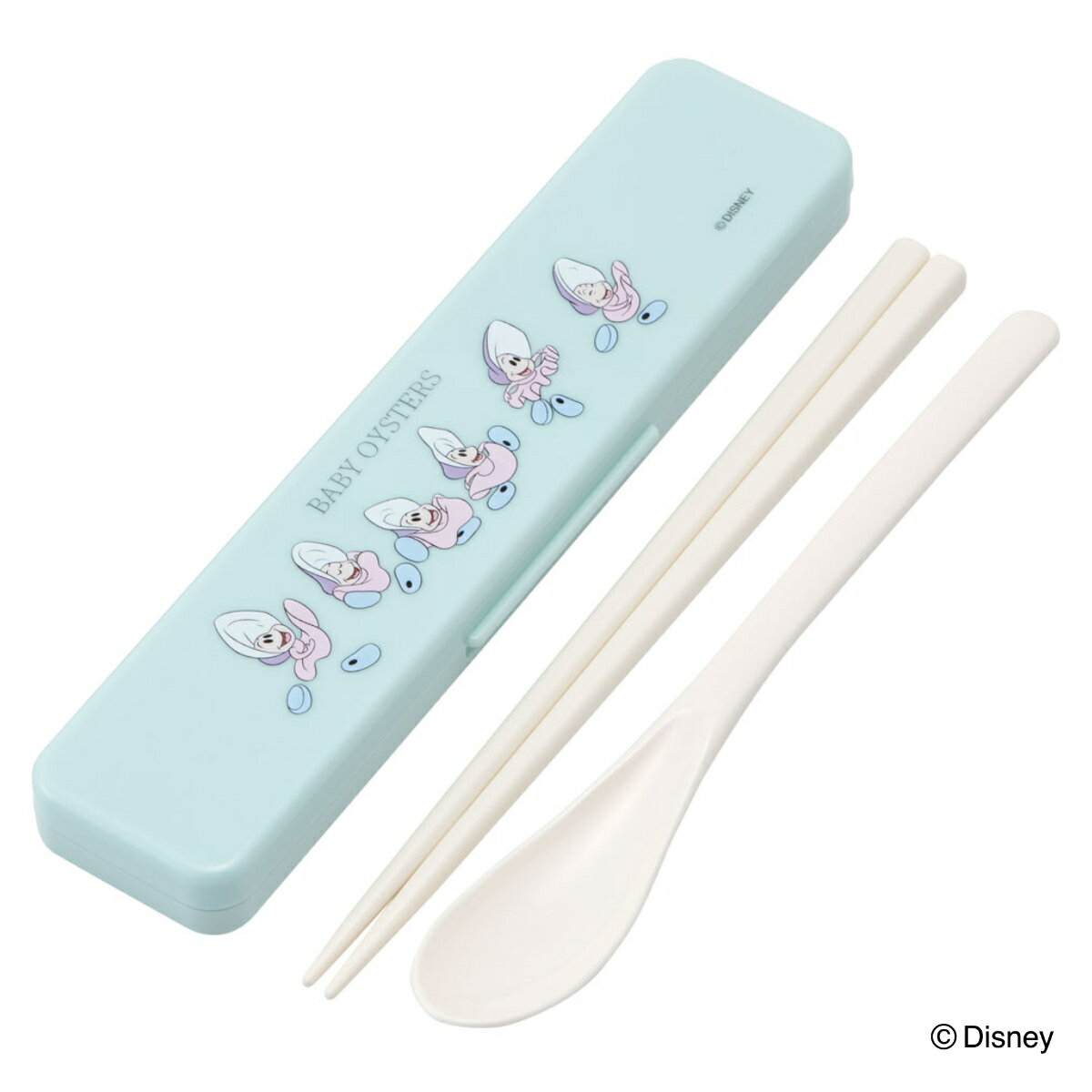 コンビセット 抗菌コンビセット ヤングオイスター ( ディズニー 食洗機対応 18センチ お箸 音の鳴らない カトラリー 抗菌 日本製 食洗機OK カトラリーセ...