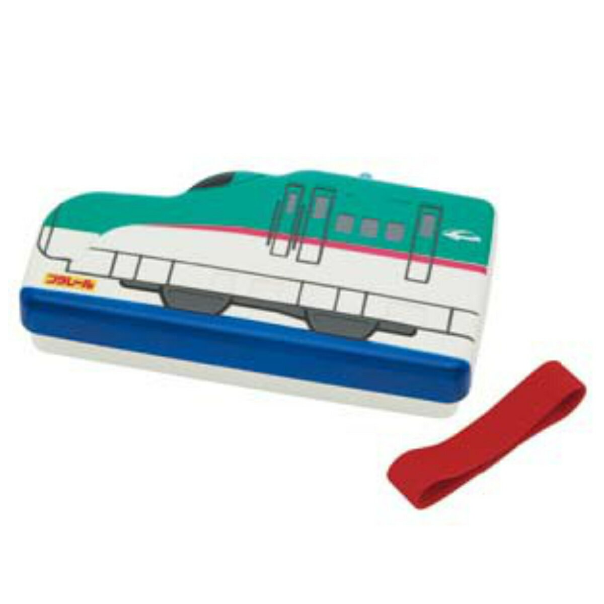 お弁当箱 ダイカットランチボックス プラレール 新幹線はやぶさ 子供用 ( 新幹線 キャラクター ランチボックス レンジ対応 一段 子供 キャラ弁 デコ弁 幼稚...