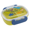 弁当箱 1段 270ml ふわっとタイトランチ ディノサウルス ピク ( 恐竜 ランチボックス お弁当箱 食洗機対応 レンジ対応 抗菌 日本製 ドーム蓋 キッズ...