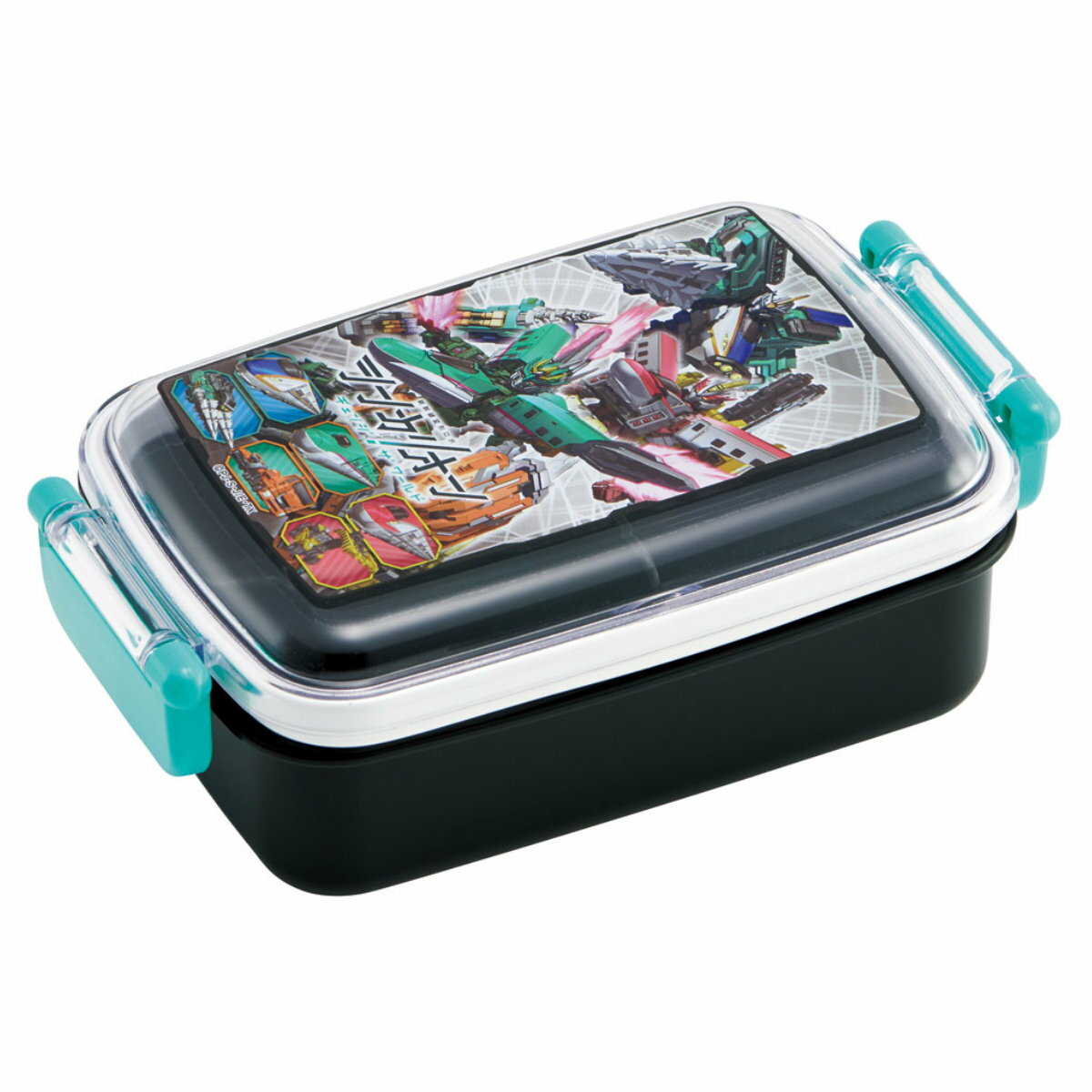 弁当箱 1段 450ml 抗菌ふわっとタイトラン シンカリオンワールド ( ランチボックス 食洗機対応 レンジ対応 抗菌 日本製 ドーム蓋 キッズ 食洗機OK ...