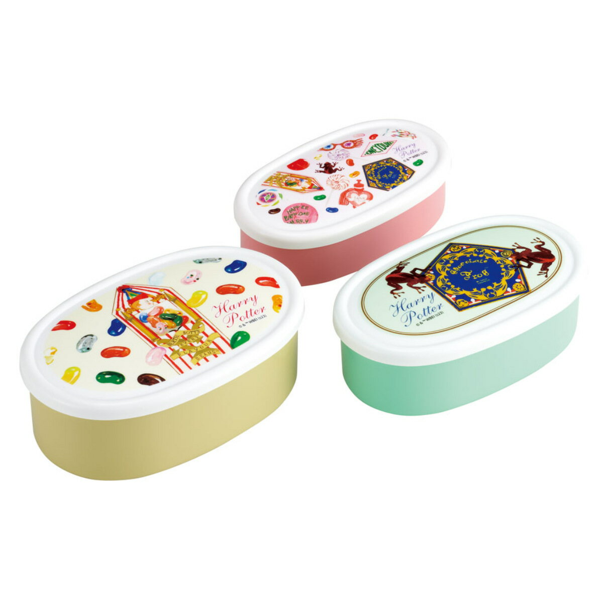 シール容器 3個入り 抗菌シール容器 HPハニーデュークス ( ハリーポッター レンジ対応 保存容器 ランチボックス 抗菌 日本製 レンジOK 弁当 お弁当 抗...