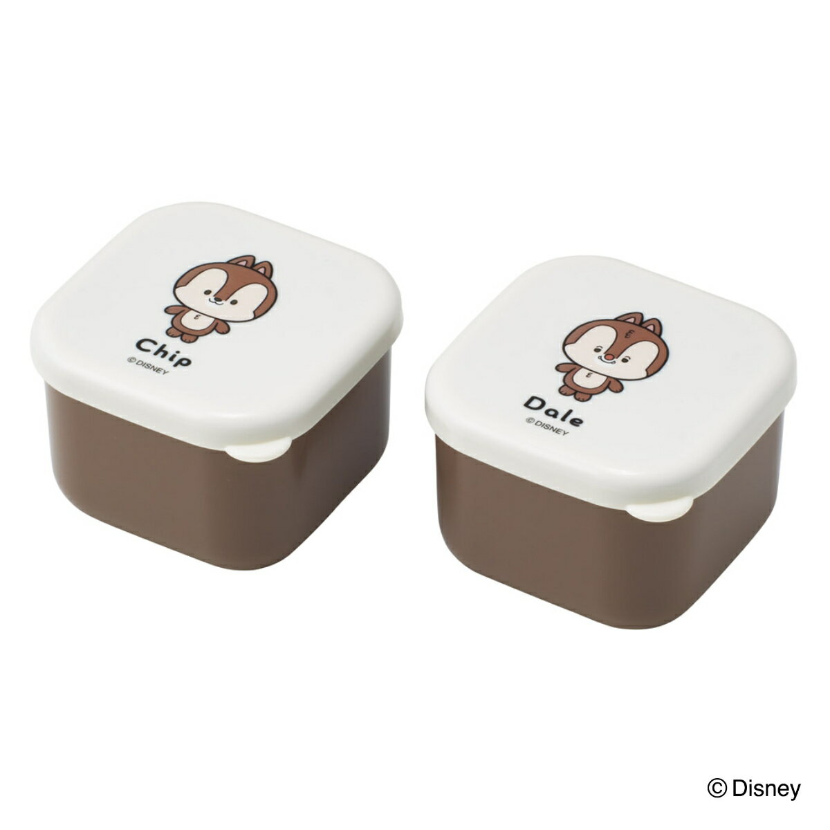 シール容器 2個入り 抗菌ミニシールボックス ユルルンC&D ( チップとデール お弁当箱 抗菌 シールボックス 2個セット レンジ対応 保存容器 日本製 レン...