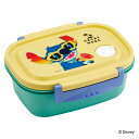 弁当箱 1段 550ml ラク軽弁当箱 M スティッチカラフル ( ディズニー お弁当箱 レンジ対応 食洗機対応 ランチボックス 冷凍 日本製 冷凍OK レンジ...