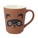 マグカップ 260ml TANUKI 陶磁器 ( マグ カップ コップ アニマル 動物 タヌキ たぬき かわいい コーヒー 紅茶 )【39ショップ】