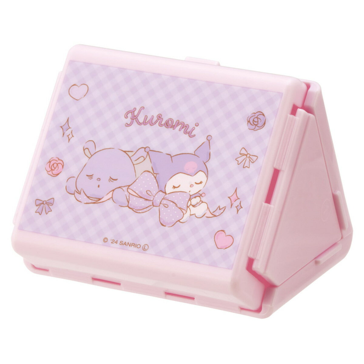 おにぎりケース 折りたたみおにぎりケース KUビックリボン ( クロミ 折りたたみ 弁当箱 ランチボックス レンジ対応 食洗機対応 日本製 レンジOK 食洗機O...