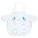 トートバッグ キッズ ダイカットバッグ メッシュ生地 洗濯OK シナモロール ( バッグ 子供 子ども シナモン まるごと洗える 洗濯機 かばん 手提げ メッシ...