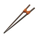 箸 21cm 介護 持ちやすい 天然木 シリコン ( お箸 ジョイント リハビリ 介護用 サポート箸 大人用 木製箸 ジョイント箸 自助食器 食べやすい トレー...