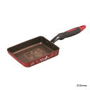 卵焼き器 IH対応 ミッキーマウス ダイヤモンドコーティング ( ガス火対応 玉子焼き器 玉子焼きフライパン エッグパン 朝食 弁当 弁当作り 時短調理 お弁当...