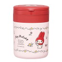 スープジャー 折りたたみハンドル付デリカポット 300ml マイメロフラワーレトロ ( マイメロディ スープポット フードポット フードジャー 抗菌 弁当箱 ラ...
