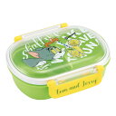 弁当箱 1段 360ml 抗菌ふわっとタイトランチ トム&ジェリーEAT.EAT.EAT ( トムとジェリー ランチボックス 食洗機対応 レンジ対応 抗菌 日本...