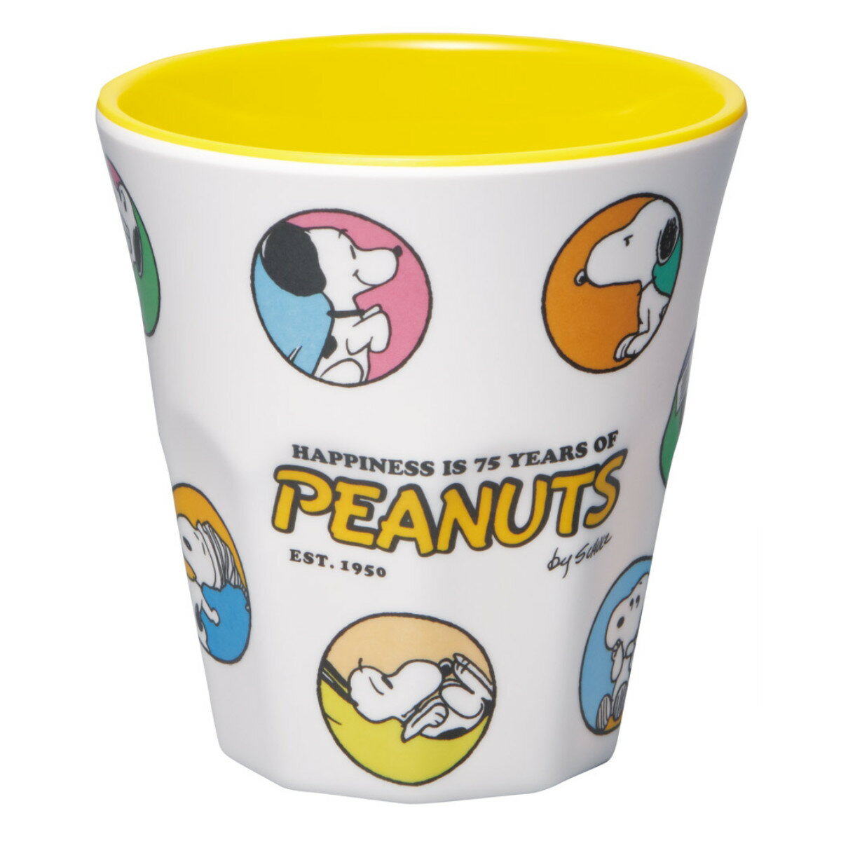 コップ 270ml スヌーピー PEANUTS プラスチック （ カップ タンブラー メラミンコップ プラコップ キャラクター 軽い 割れにくい 子ども用 メラミン製 取っ手なし 子ども キャラ かわいい ）【39ショップ】