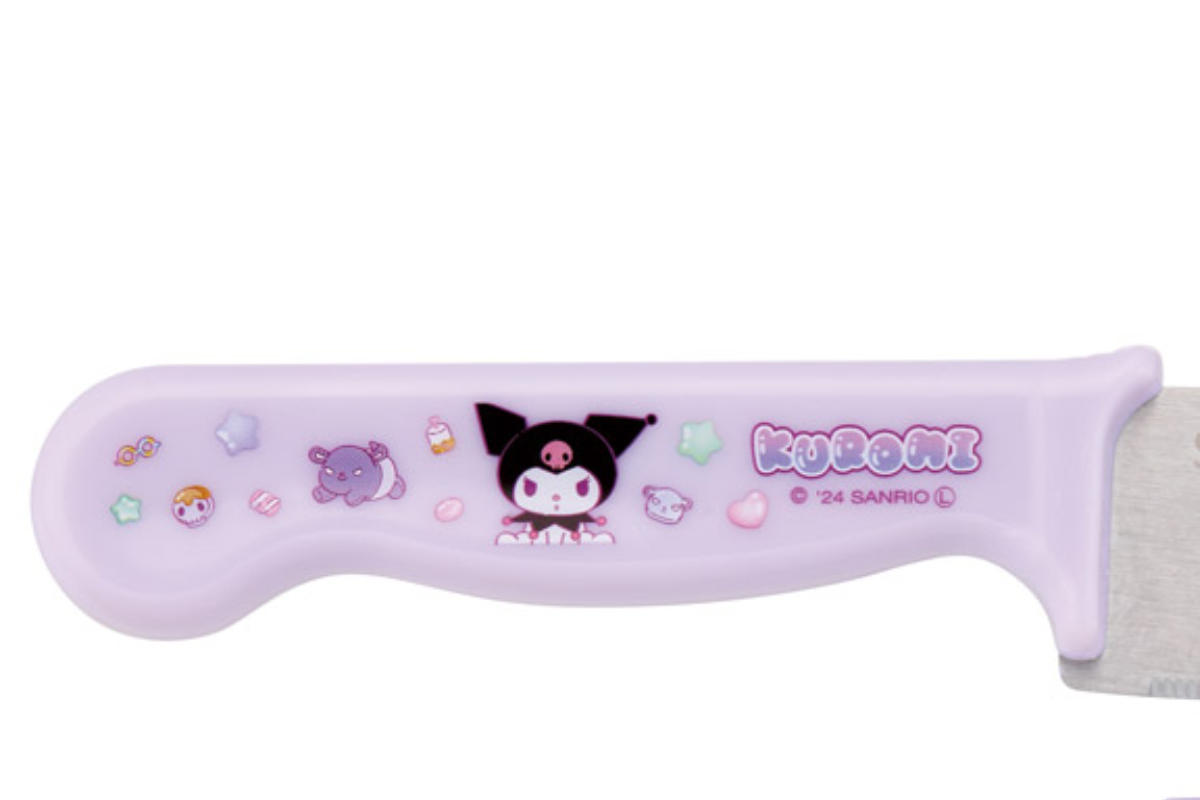 子供用包丁 サヤ付き クロミ マシュグミ 子ども用安全包丁 （ こども包丁 こども用包丁 子ども包丁 おすすめ 子ども用包丁 子供包丁 幼児用 子ども用 キッズ用 安全設計 お手伝い カバー付き キャラクター ）【39ショップ】 interior-palette-10181553 インテリアパレット サンプル画像3