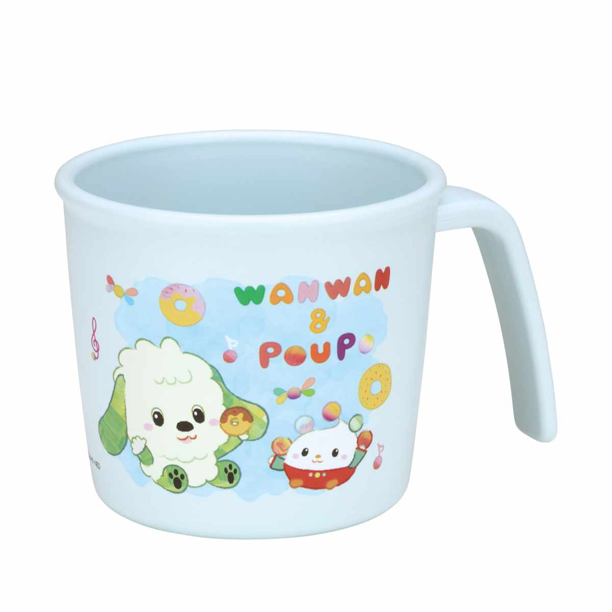 コップ 持ち手付き 230ml いないいないばあっ! プラスチック ( 食洗機対応 電子レンジ対応 マグ カップ マグカップ プラコップ 子ども用コップ 軽い ...