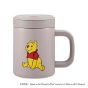 マグカップ フタ付き 330ml くまのプーさん ステンレス ( ステンレスマグカップ マグ カップ コップ キャラクター 保冷 保温 インナーカップ付き ステ...
