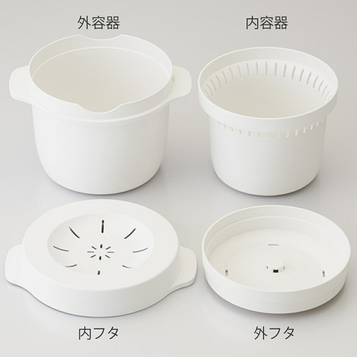 電子レンジ 炊飯器 1合 電子レンジスチームご飯メーカー 日本製 （ 電子レンジ炊飯...
