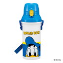 水筒 480ml 抗菌直飲プラボトル ドナルドダック ( ドナルド 子供用 抗菌 プラスチック製 ダイレクトボトル 直飲み ワンタッチ 日本製 抗菌加工 AG ...