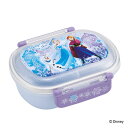 弁当箱 360ml 1段 抗菌ふわっとタイトランチ アナと雪の女王25 ( アナと雪の女王 ランチボックス 食洗機対応 レンジ対応 抗菌 日本製 ドーム蓋 キッ...