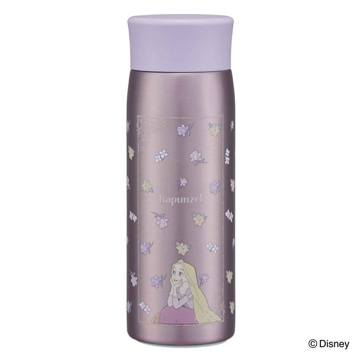 水筒 350ml ステンレス製マグボトル ラプンツェルフラワー （ ラプンツェル 保温 保冷 直飲み ダイレクトボトル ステンレス マグボトル おしゃれ ステンレスボトル マイボトル ボトル アウトドア コンパクト 大人 子ども ）【39ショップ】