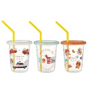 タンブラー ストロー付タンブラー トミカとトム 3個入 ( キャラクター フタ付き コップ カップ ストローコップ 食洗機対応 日本製 軽量 アウトドア パーティー 子ども キッズ キャラ かわいい )【39ショップ】