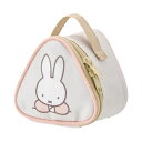 ランチバッグ 保冷おにぎり型ランチバック ミッフィー ( miffy ランチバック 保冷 保温 おにぎりケース おむすびケース おにぎり おむすび ケース 三角 ポーチ バッグ おにぎり用 お弁当 弁当 )【39ショップ】