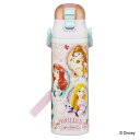 水筒 580ml 超軽量ダイレクトボトル プリンセス24 ( ディズニープリンセス 保冷 軽量 直飲み ワンタッチ ステンレスボトル 子供用水筒 子供 直のみ ...